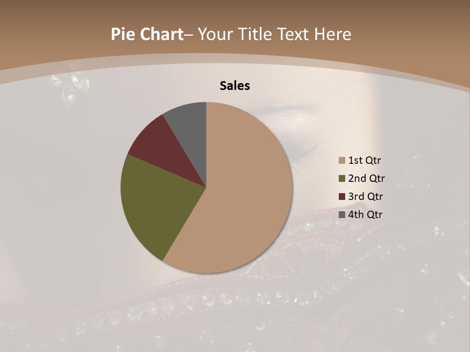 Dark Lady Expression PowerPoint Template