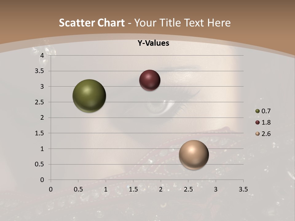 Dark Lady Expression PowerPoint Template