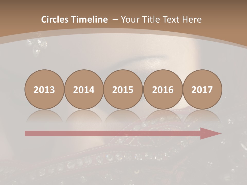 Dark Lady Expression PowerPoint Template