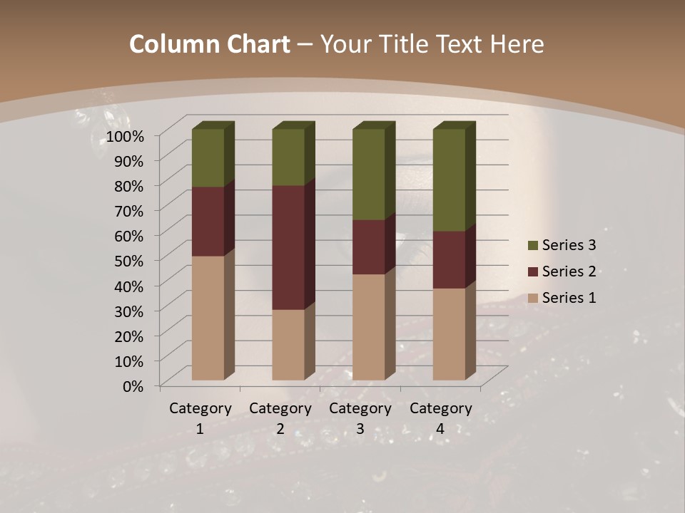 Dark Lady Expression PowerPoint Template