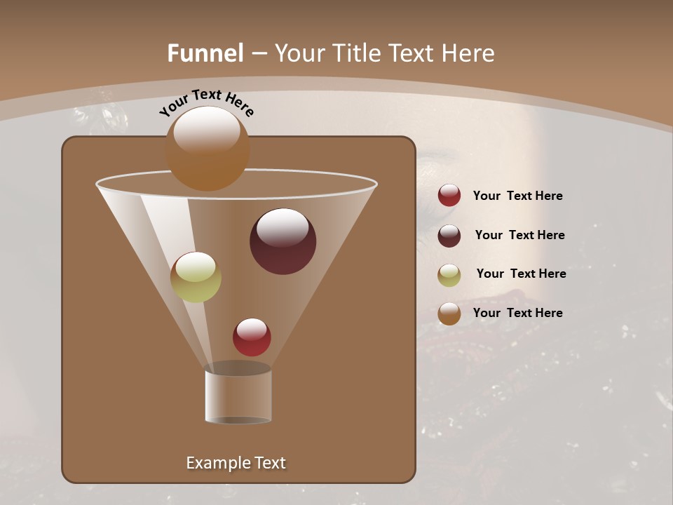 Dark Lady Expression PowerPoint Template