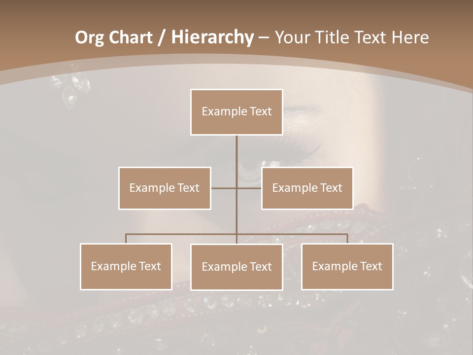 Dark Lady Expression PowerPoint Template