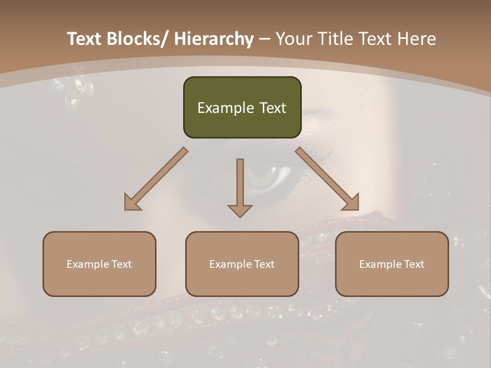 Dark Lady Expression PowerPoint Template