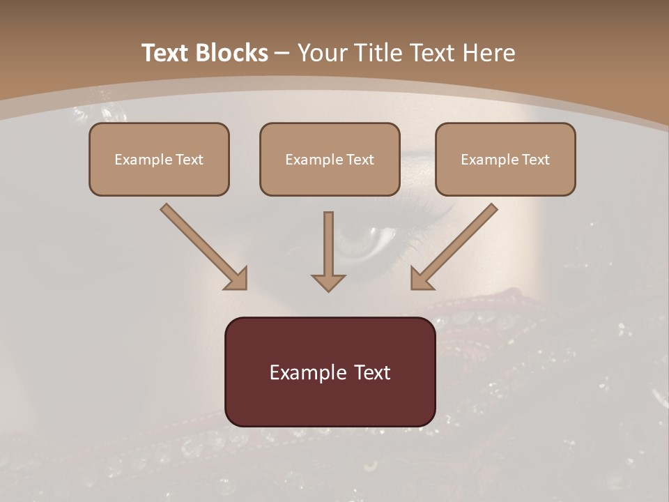 Dark Lady Expression PowerPoint Template