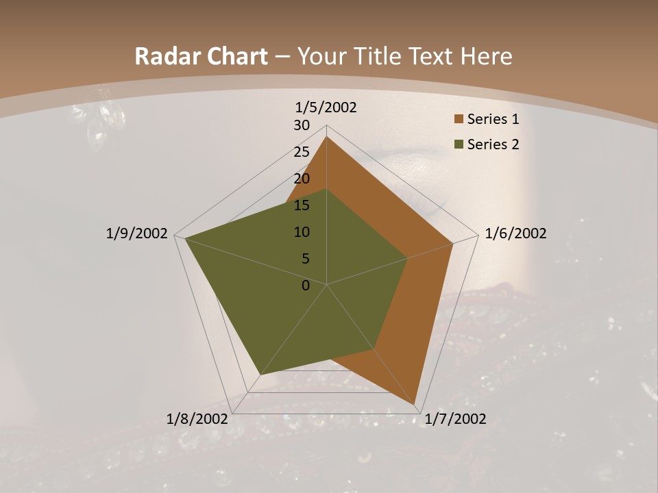 Dark Lady Expression PowerPoint Template
