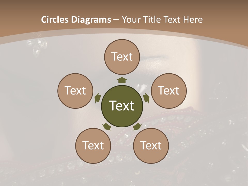 Dark Lady Expression PowerPoint Template