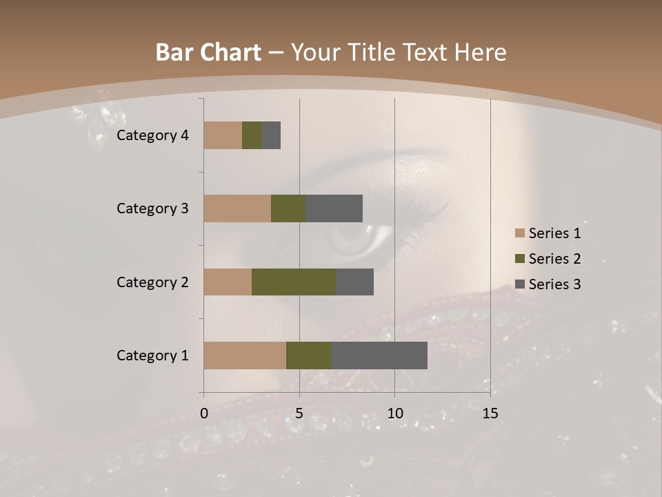 Dark Lady Expression PowerPoint Template