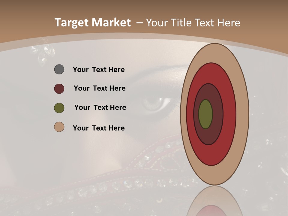 Dark Lady Expression PowerPoint Template