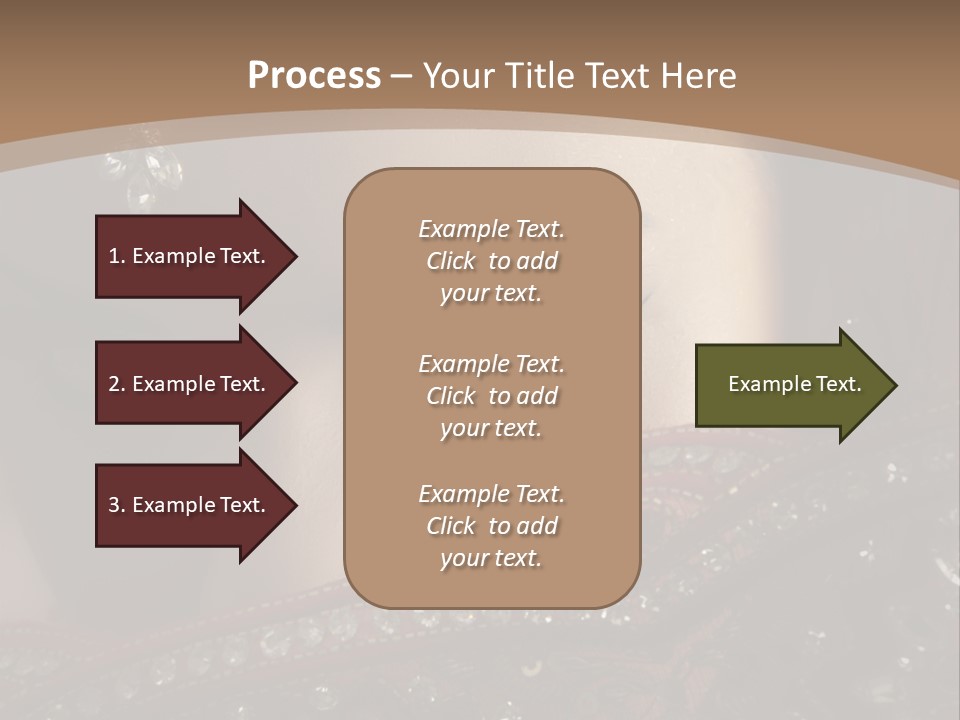 Dark Lady Expression PowerPoint Template