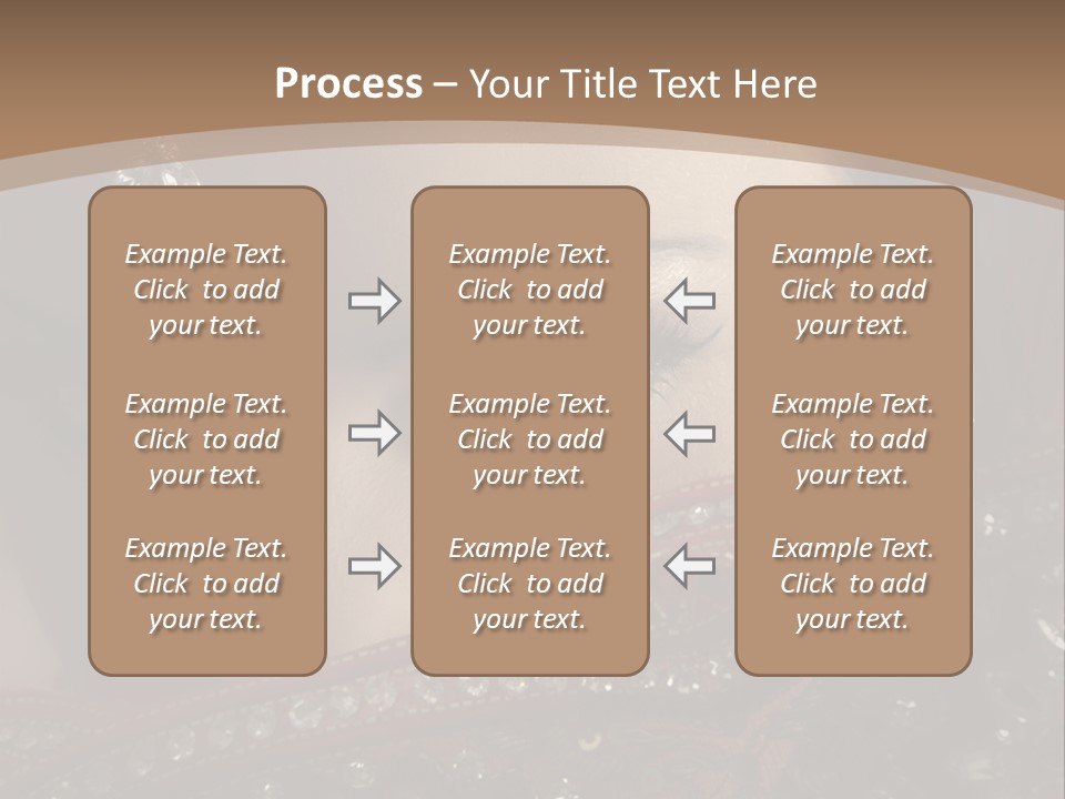 Dark Lady Expression PowerPoint Template