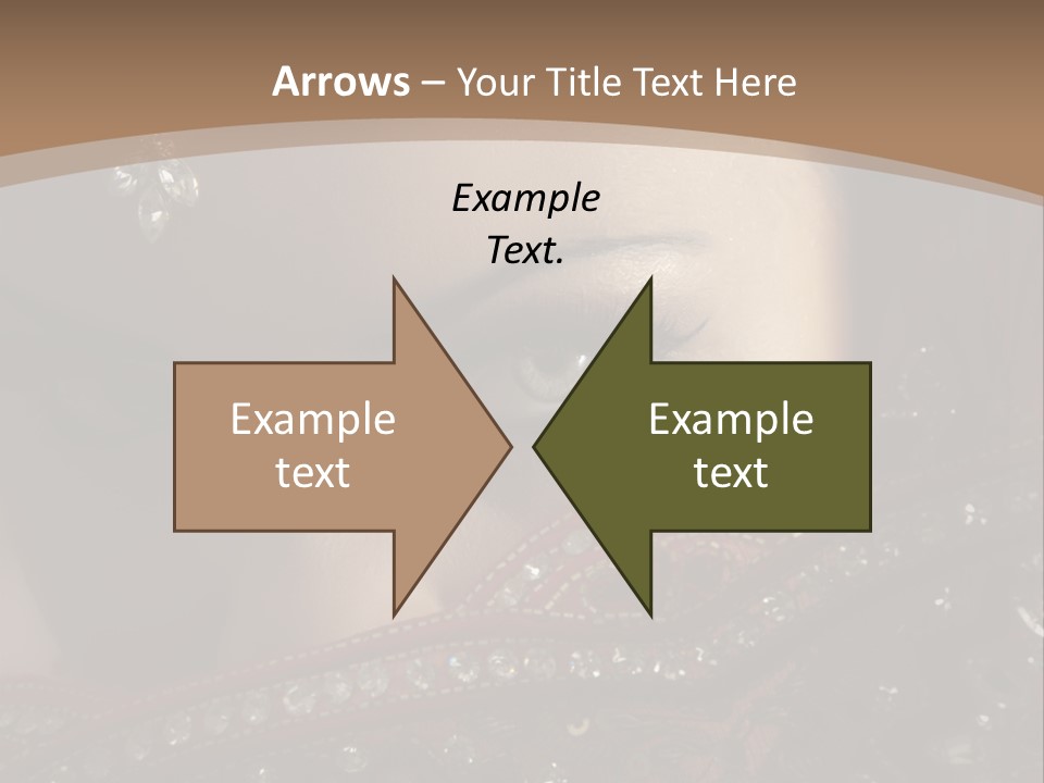 Dark Lady Expression PowerPoint Template