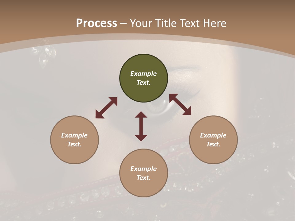 Dark Lady Expression PowerPoint Template