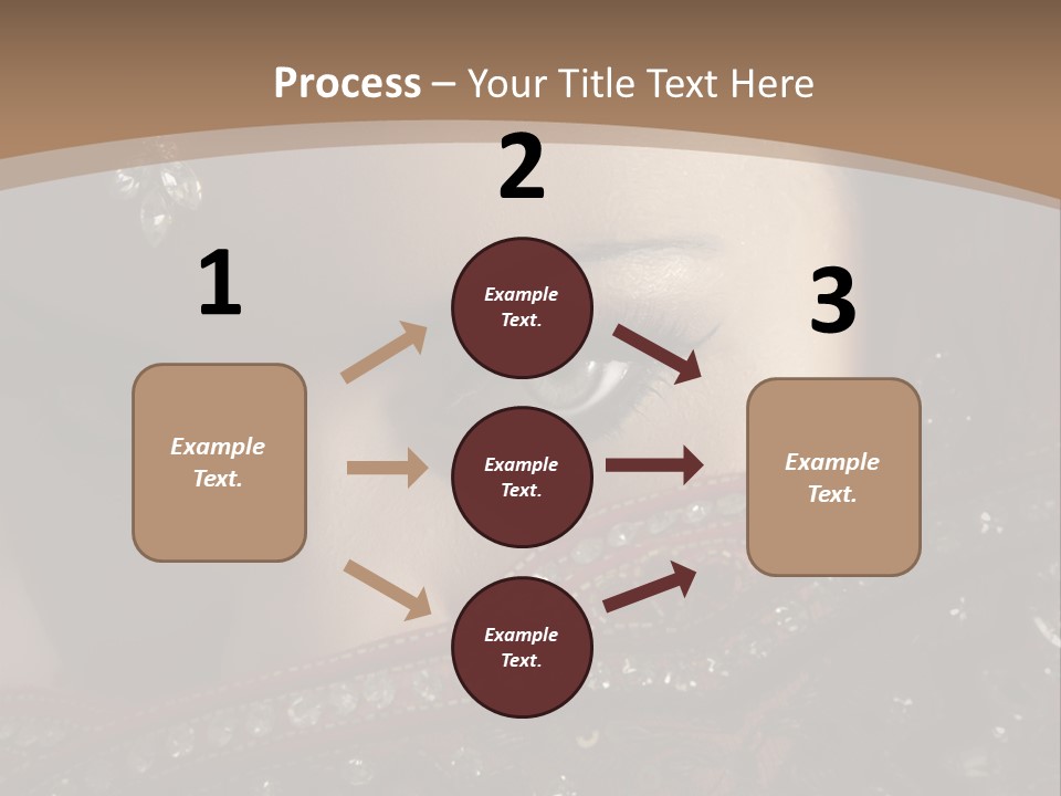 Dark Lady Expression PowerPoint Template