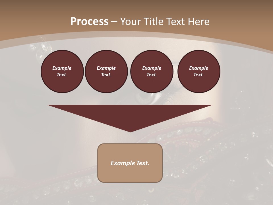Dark Lady Expression PowerPoint Template