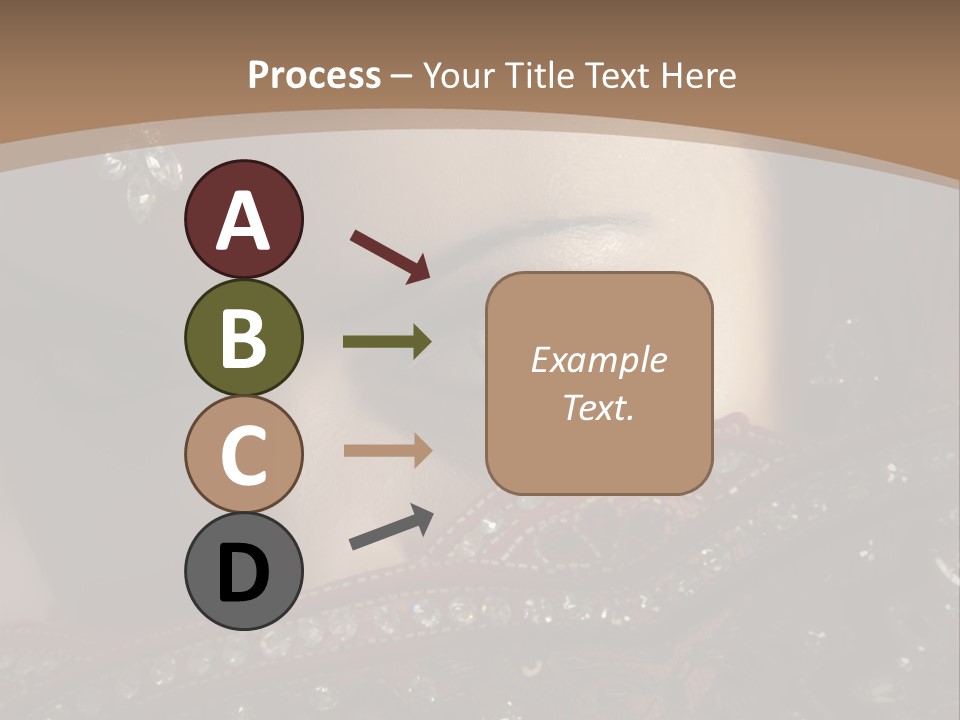 Dark Lady Expression PowerPoint Template