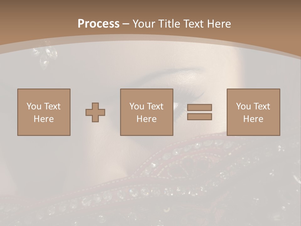 Dark Lady Expression PowerPoint Template