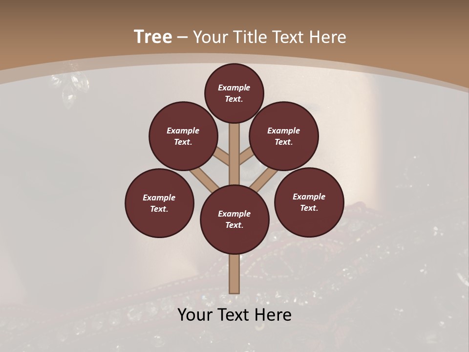 Dark Lady Expression PowerPoint Template