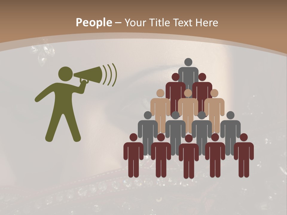 Dark Lady Expression PowerPoint Template