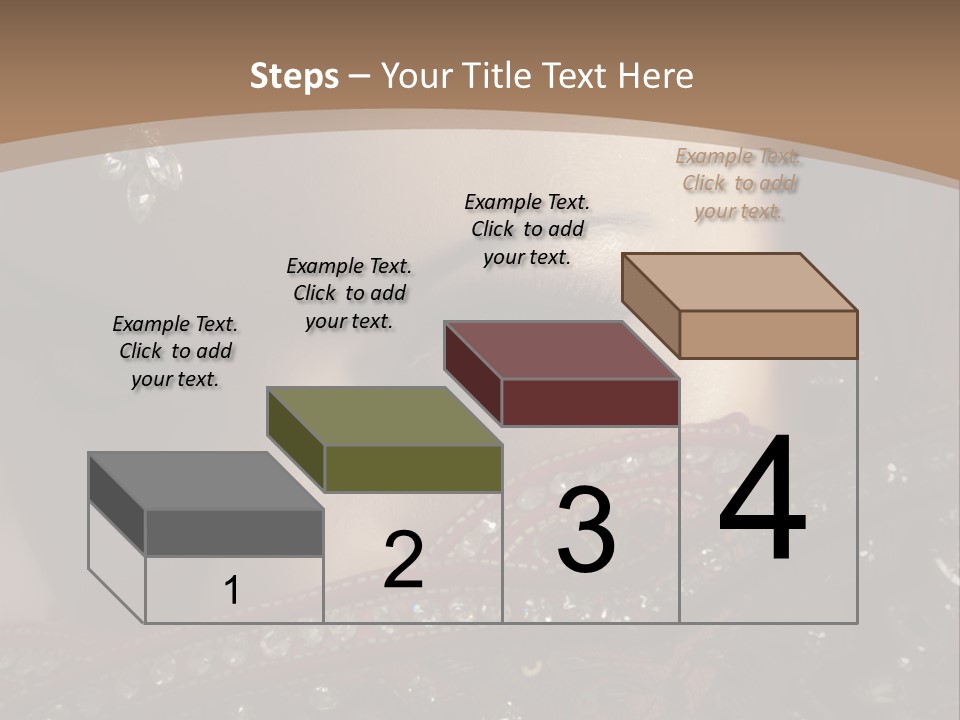 Dark Lady Expression PowerPoint Template