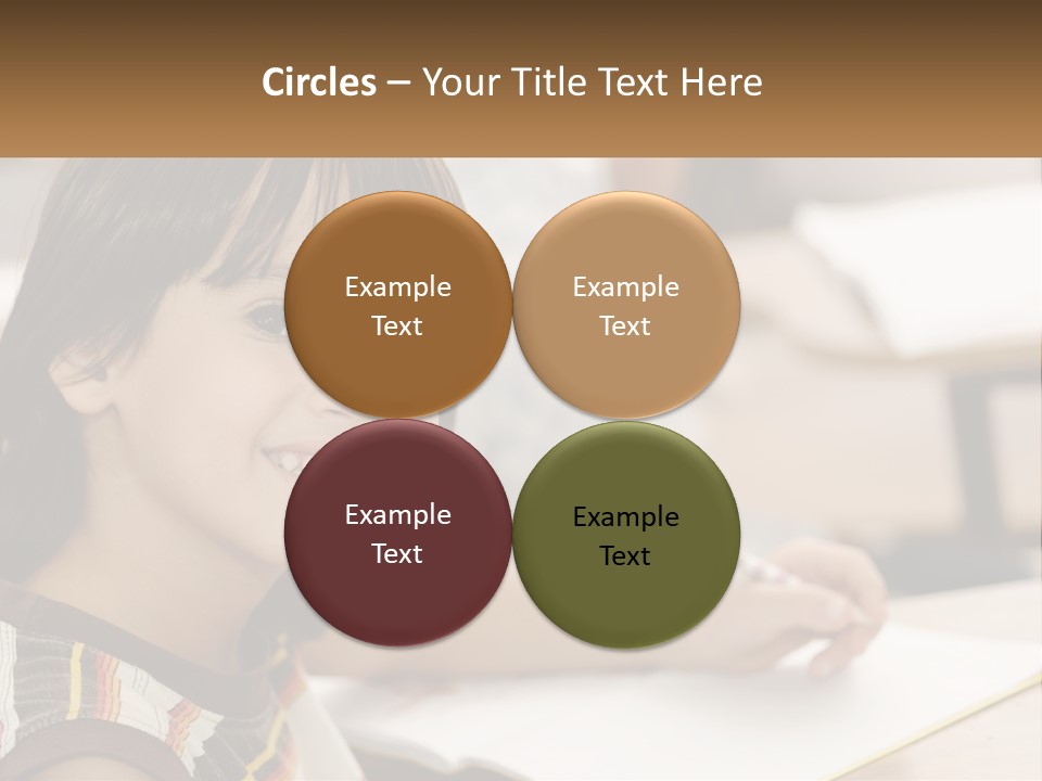 Boy Caucasian Child PowerPoint Template