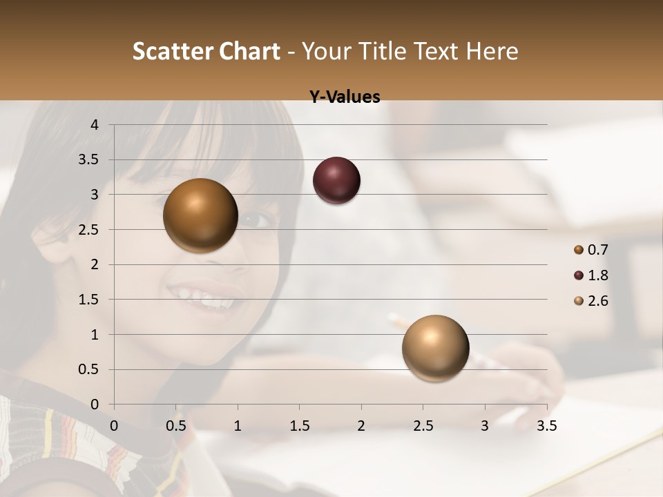 Boy Caucasian Child PowerPoint Template