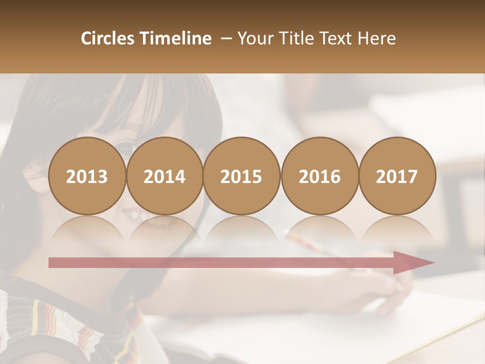 Boy Caucasian Child PowerPoint Template