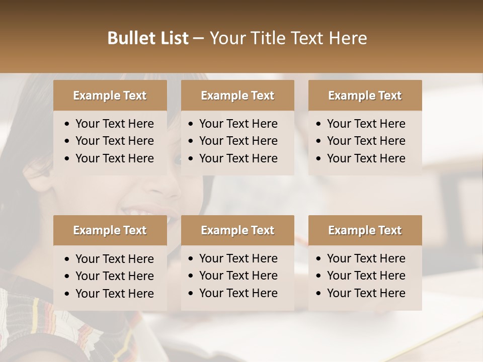 Boy Caucasian Child PowerPoint Template