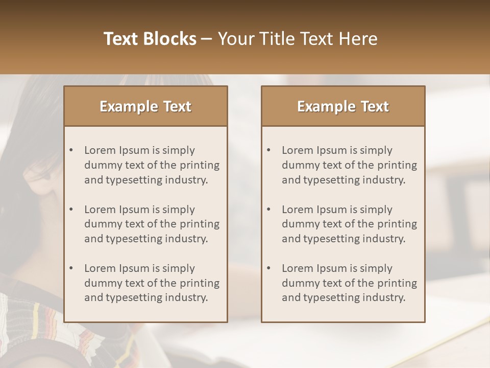 Boy Caucasian Child PowerPoint Template