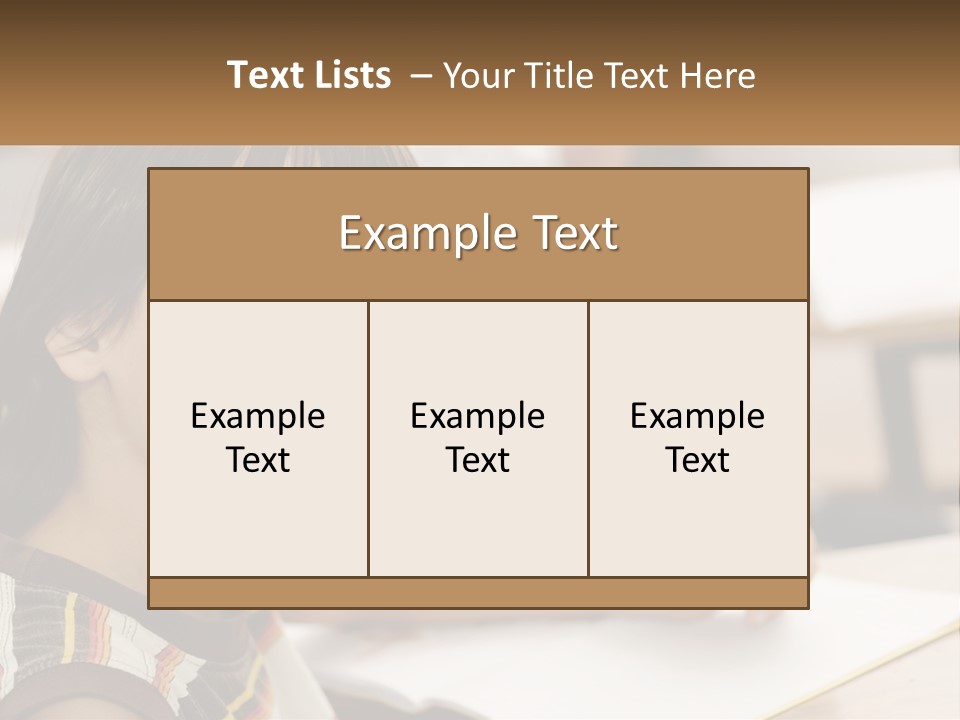 Boy Caucasian Child PowerPoint Template