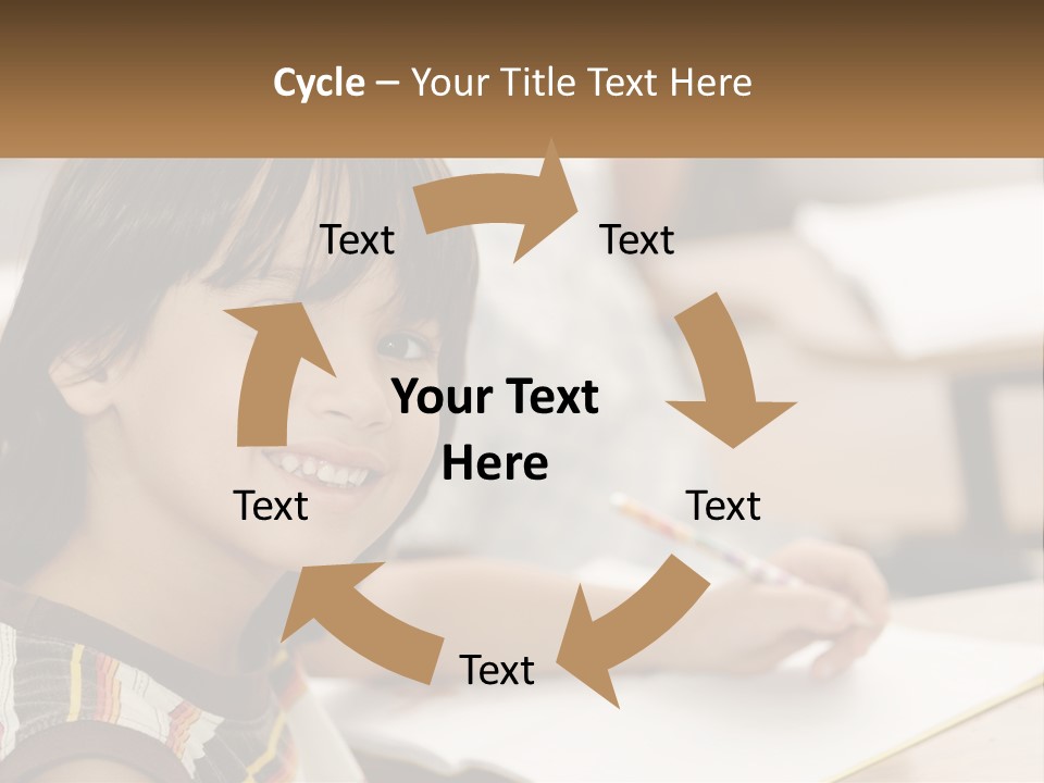 Boy Caucasian Child PowerPoint Template