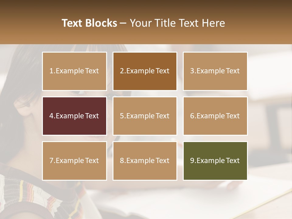 Boy Caucasian Child PowerPoint Template