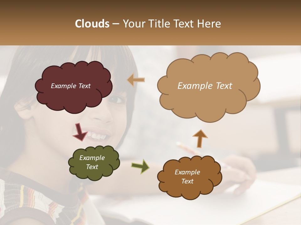 Boy Caucasian Child PowerPoint Template
