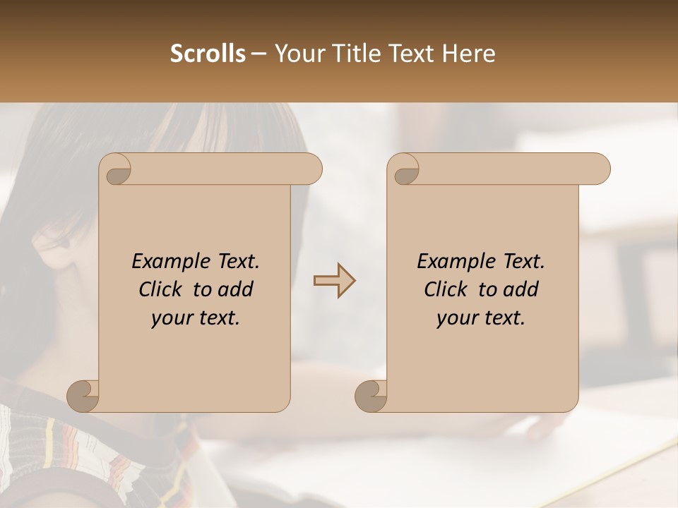 Boy Caucasian Child PowerPoint Template