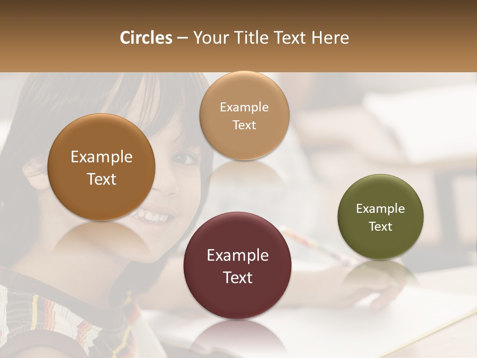 Boy Caucasian Child PowerPoint Template