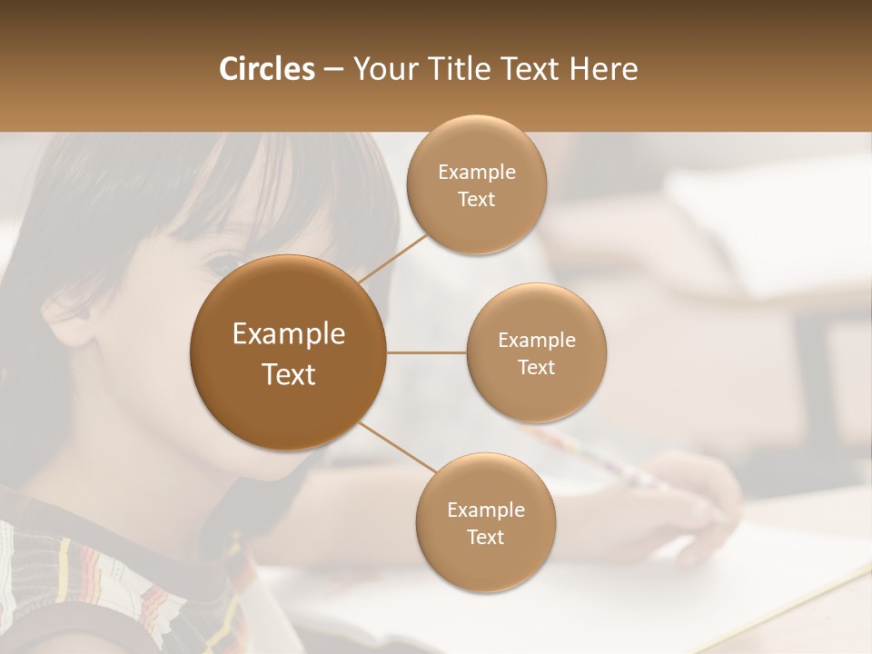 Boy Caucasian Child PowerPoint Template