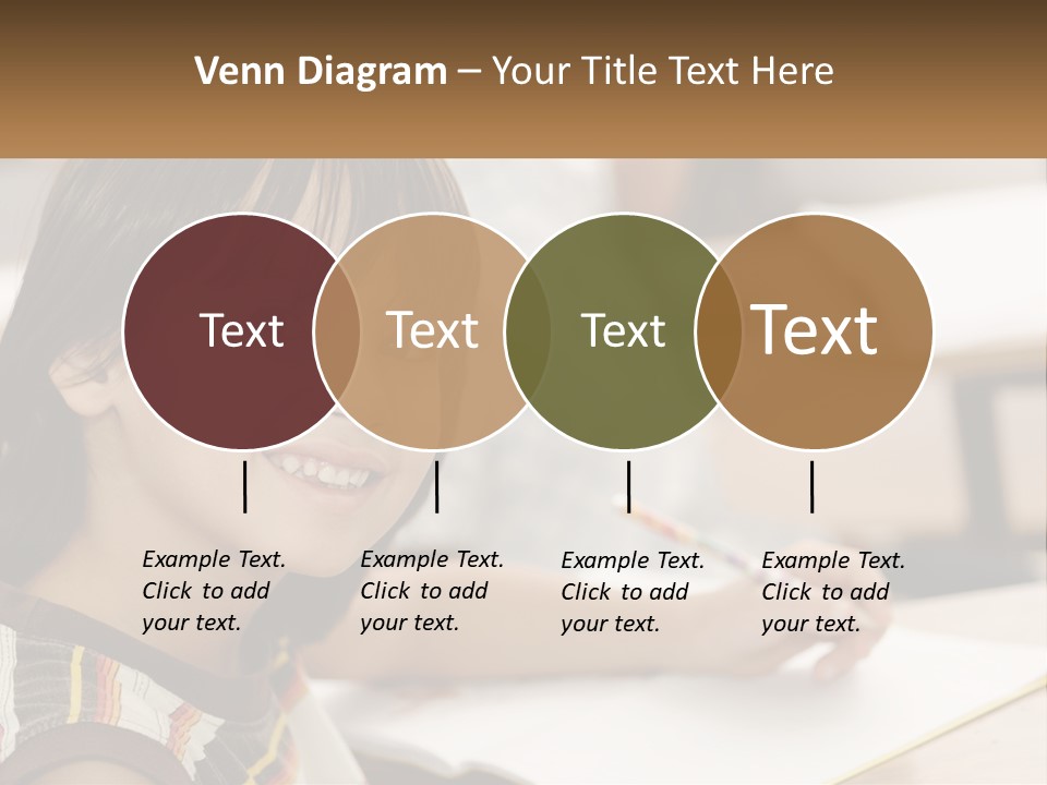 Boy Caucasian Child PowerPoint Template