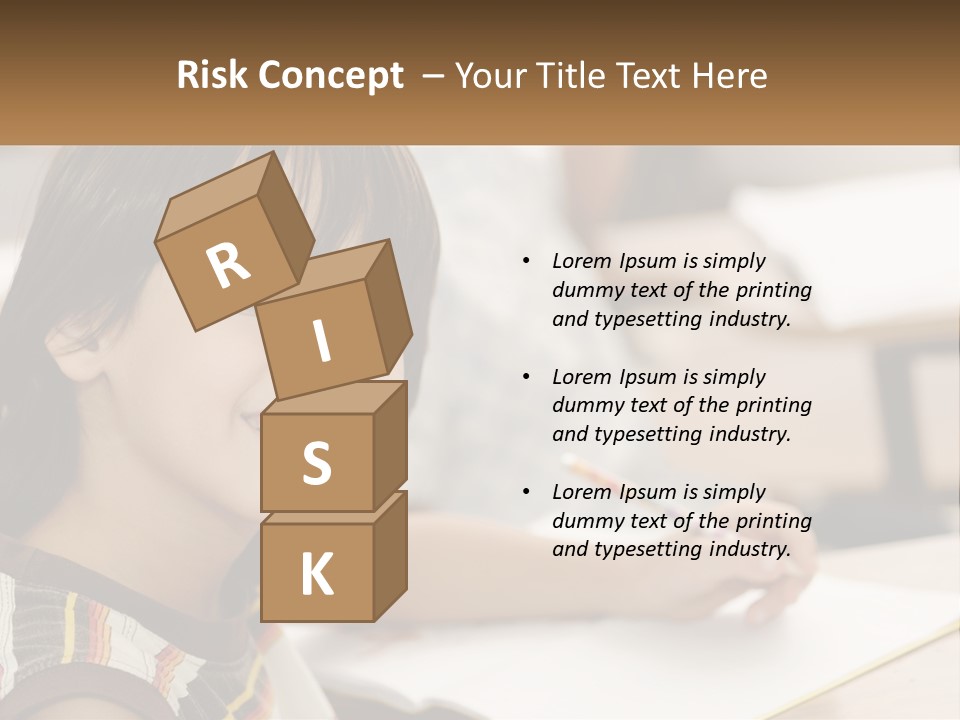 Boy Caucasian Child PowerPoint Template