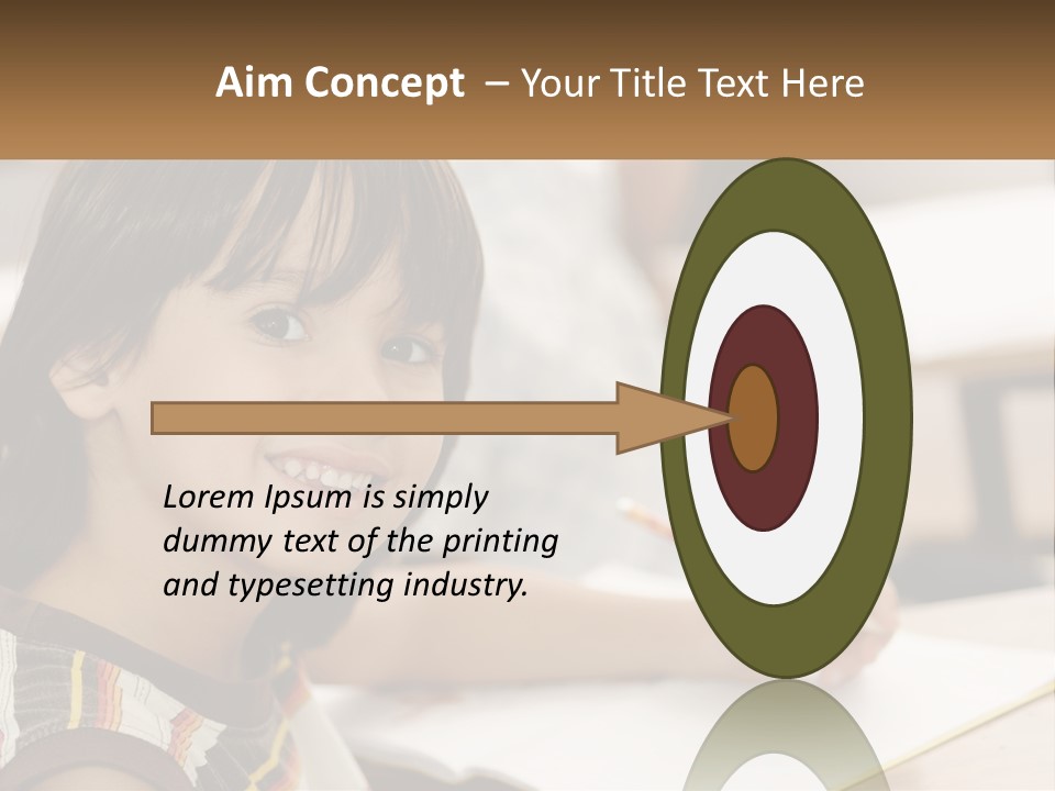 Boy Caucasian Child PowerPoint Template