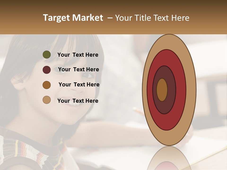 Boy Caucasian Child PowerPoint Template