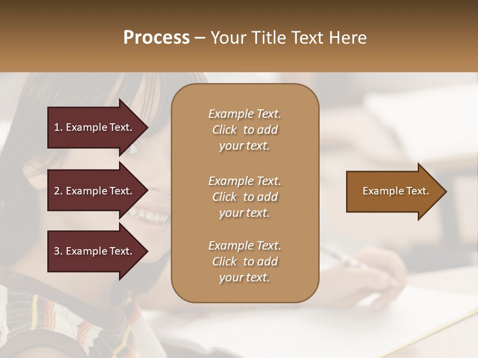 Boy Caucasian Child PowerPoint Template