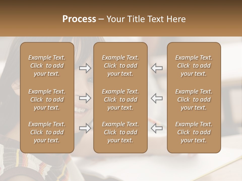Boy Caucasian Child PowerPoint Template