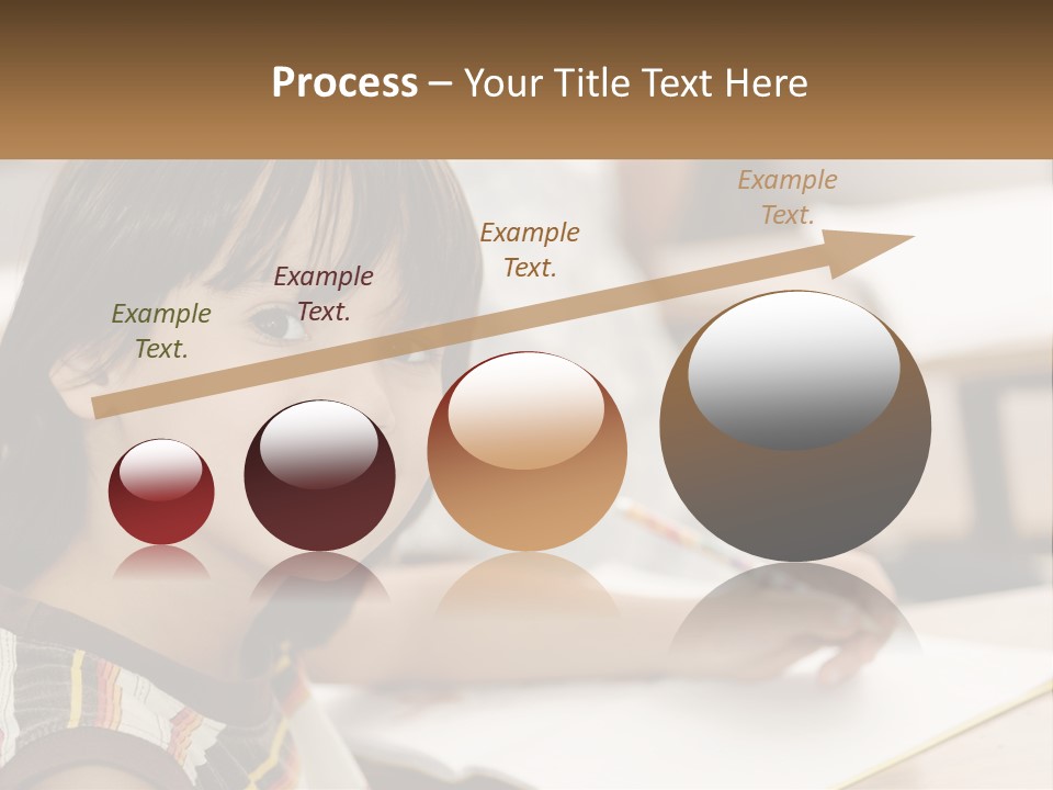 Boy Caucasian Child PowerPoint Template