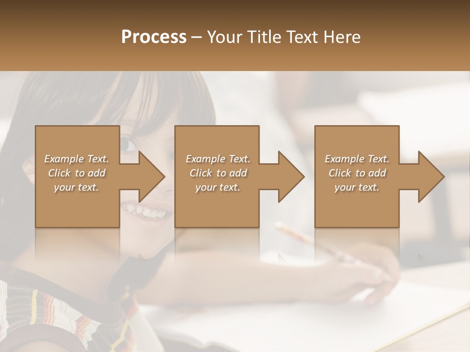 Boy Caucasian Child PowerPoint Template