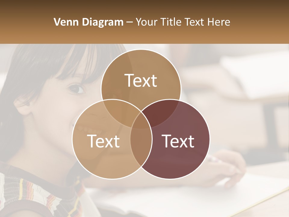 Boy Caucasian Child PowerPoint Template