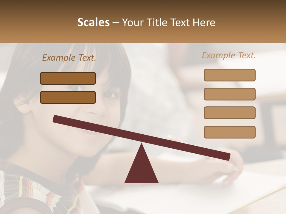 Boy Caucasian Child PowerPoint Template