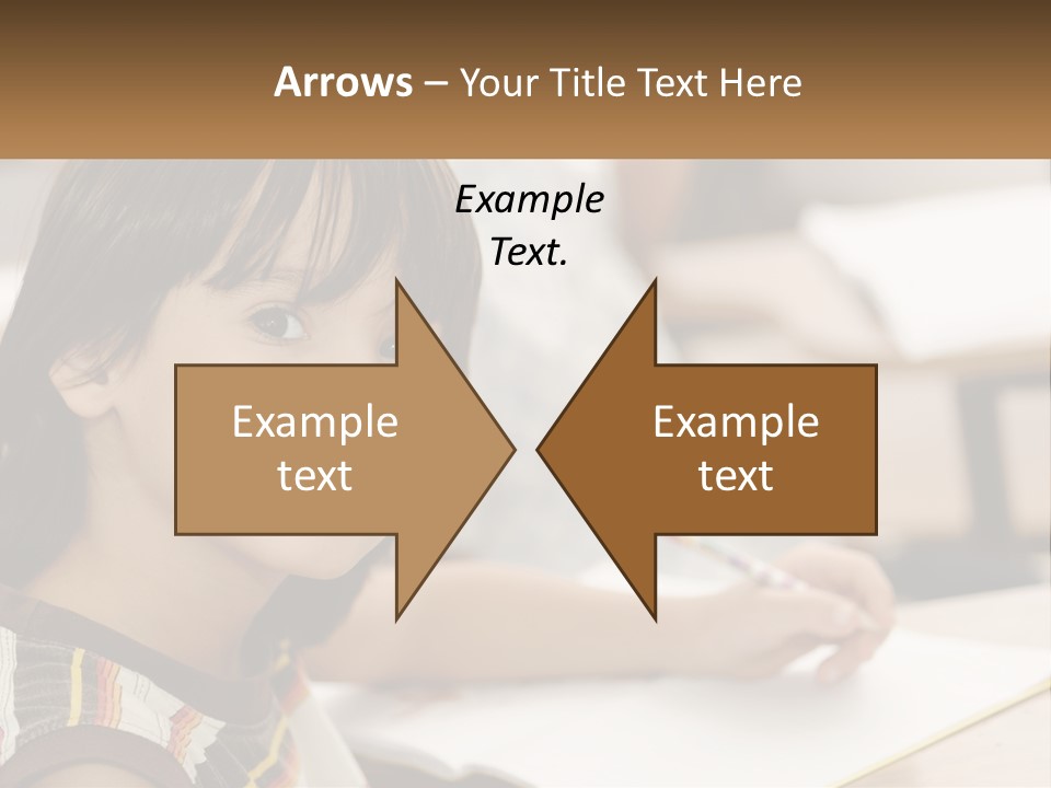 Boy Caucasian Child PowerPoint Template