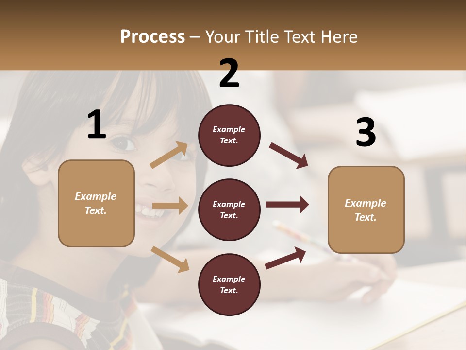 Boy Caucasian Child PowerPoint Template