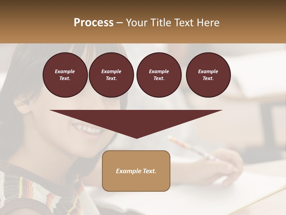 Boy Caucasian Child PowerPoint Template