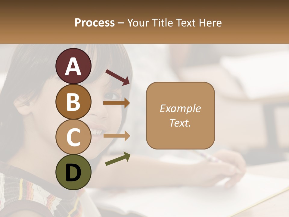 Boy Caucasian Child PowerPoint Template