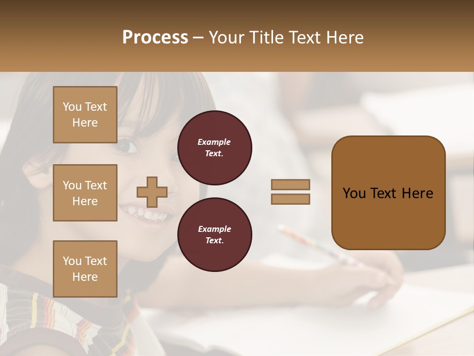 Boy Caucasian Child PowerPoint Template